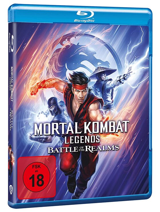 Mortal Kombat Legends - Battle of the Realms Cover BluRay