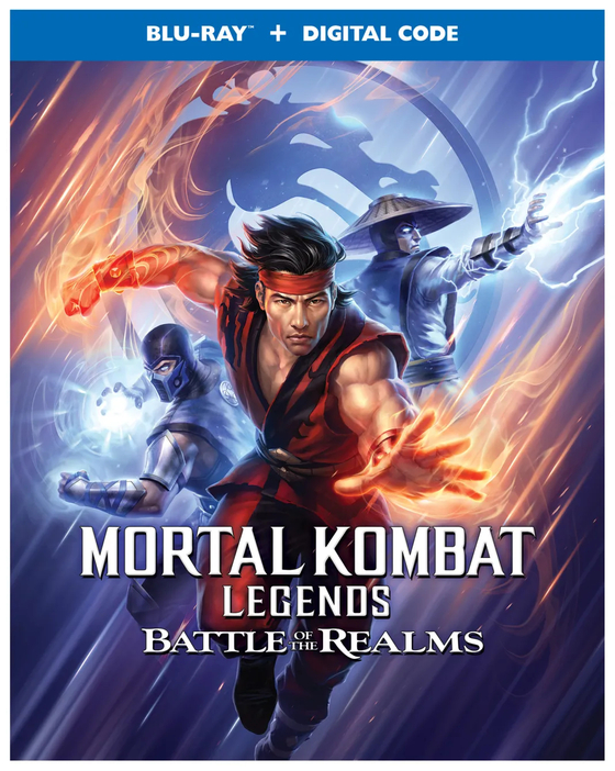 Mortal Kombat Legends - Battle of the Realms BluRay + Digital Code Cover