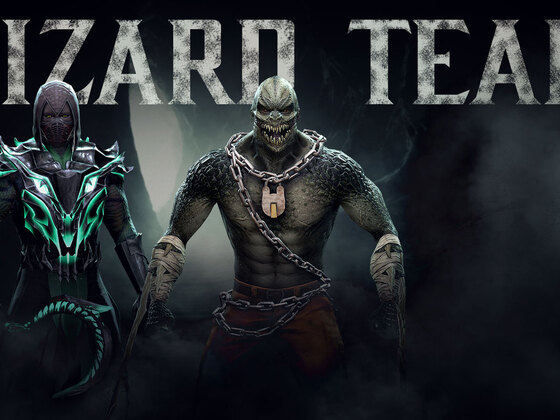 Lizard Team - Noob Saibot, Baraka