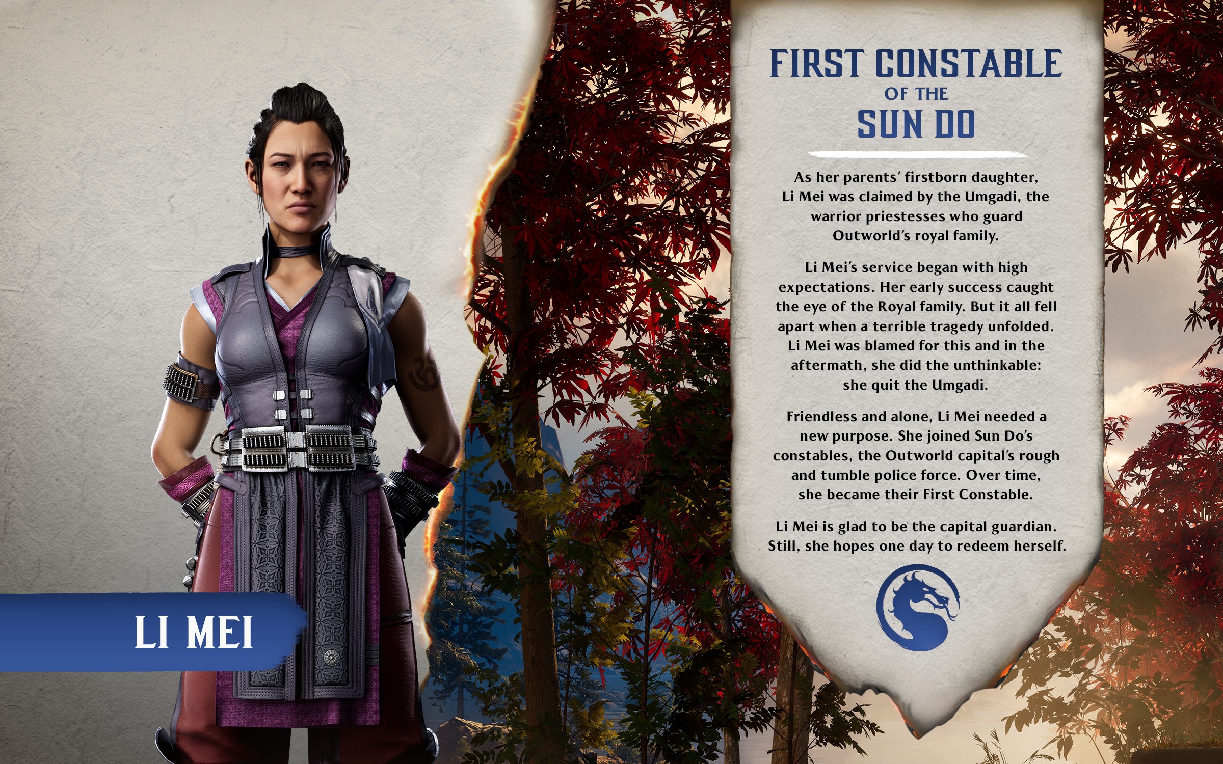 MK1 Li Mei Biographie