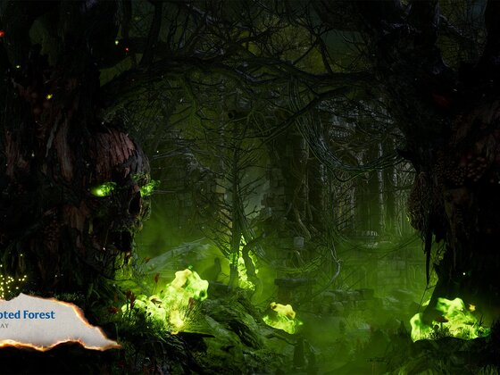 MK1 Corrupted Forest Night