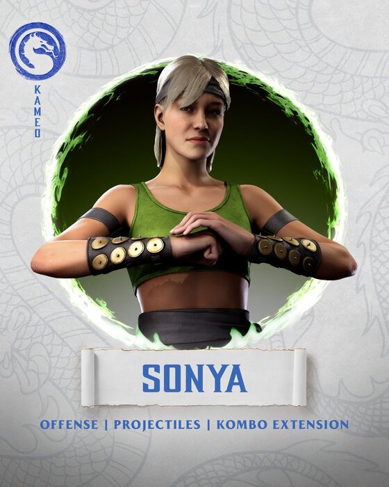 MK1 Sonya Kameo