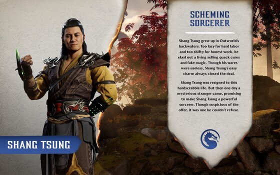 MK1 Shang Tsung Biographie