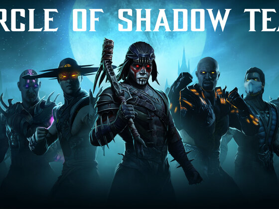 MKMobile Circle of Shadow Team Nightwolf Kung Lao Jax Liu Kang Kitana Quan Chi Sub-Zero