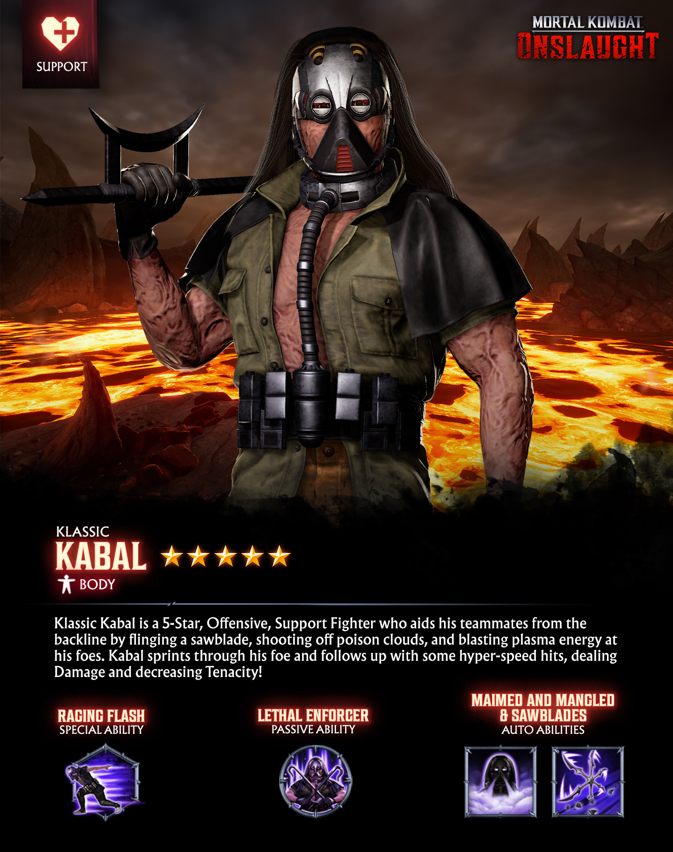 MKO Kabal Stats