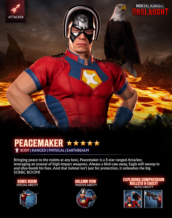 MKO Peacemaker Stats