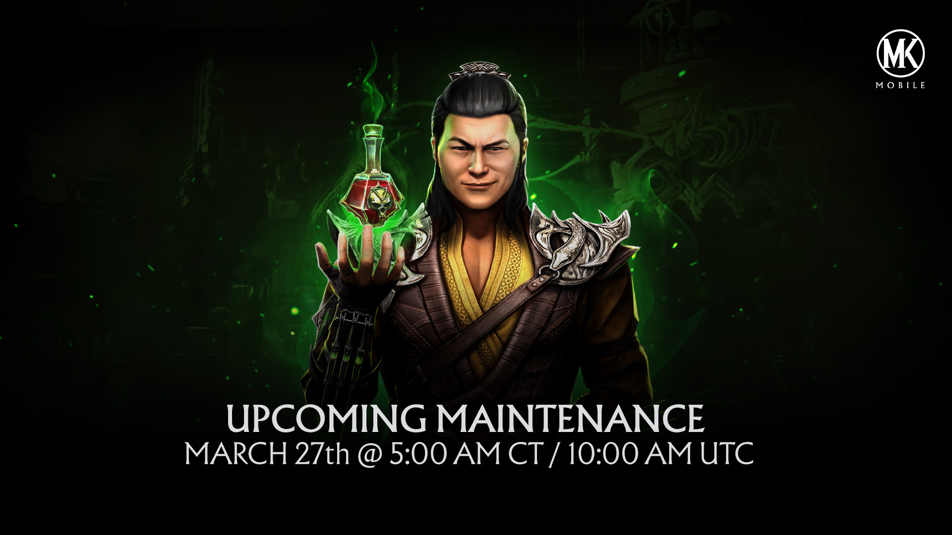 MKMobile Maintenance Shang Tsung