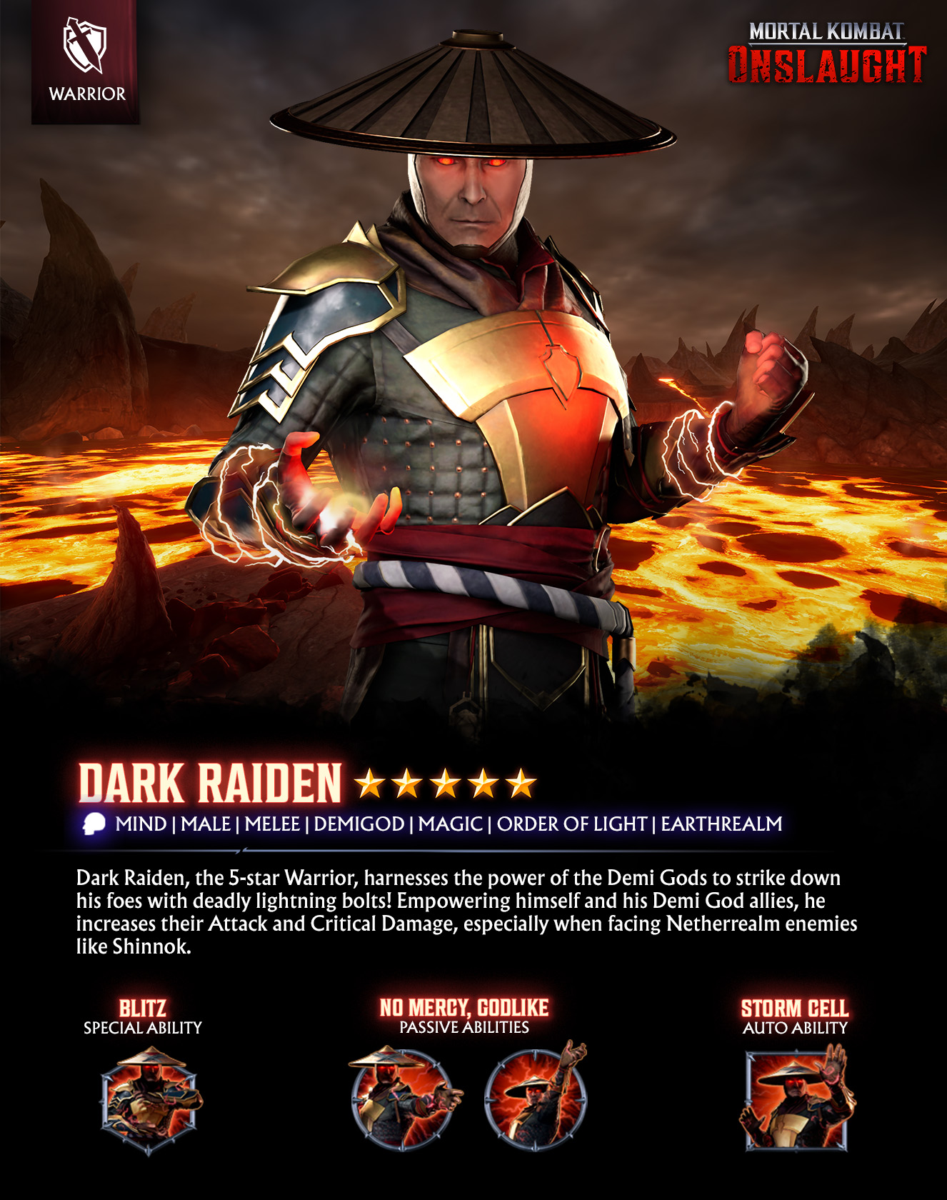 MKO Dark Raiden Stats