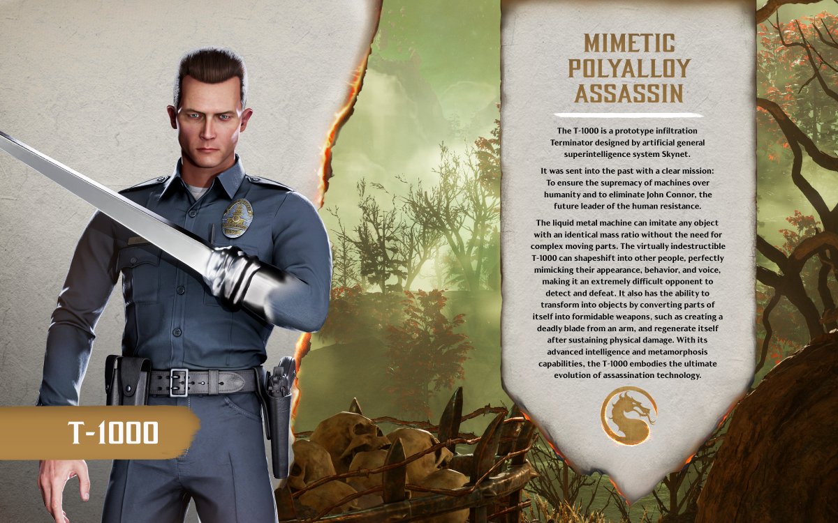 MK1 T-1000 Biographie