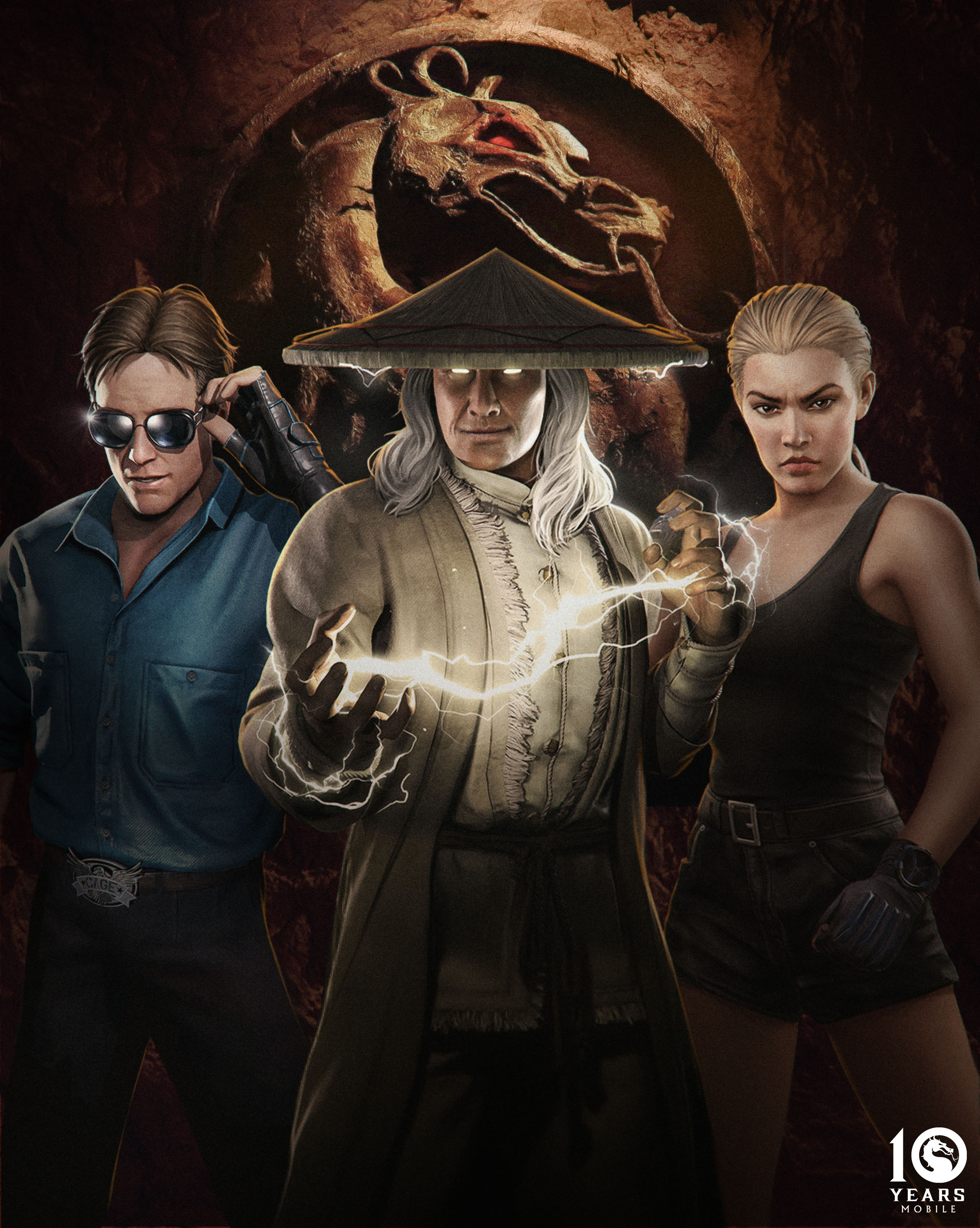 MKMobile Raiden Johnny Cage Sonya MK-Movie