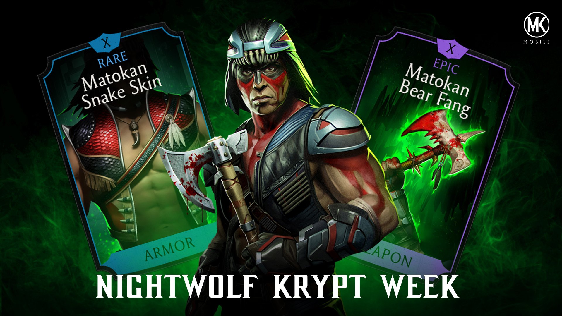 MKMobile Nightwolf Krypt Week