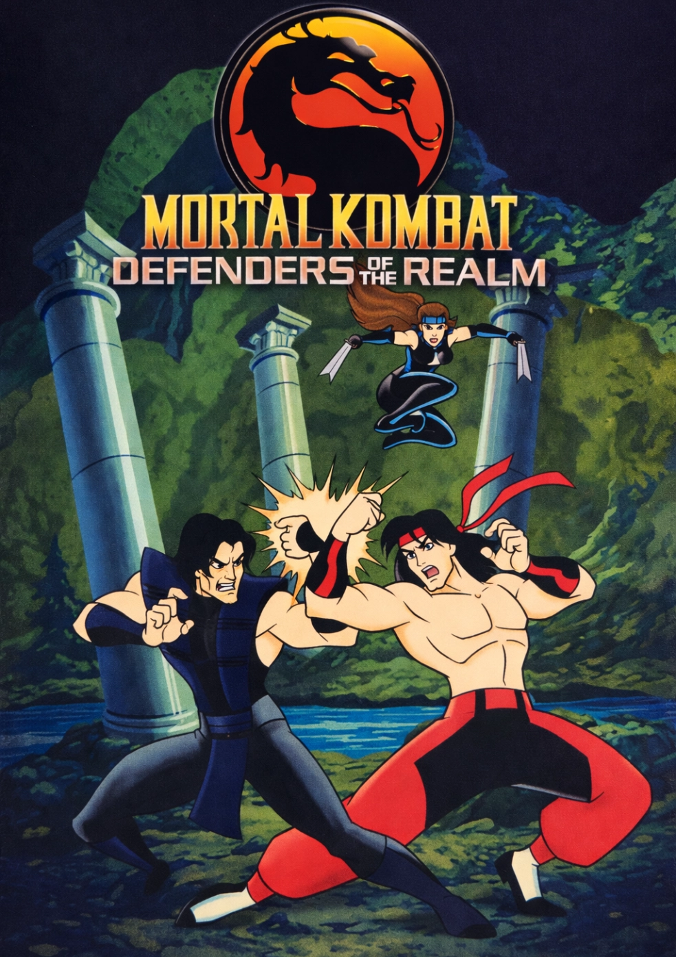 MKDotR Cover Liu Kang Rain Kitana