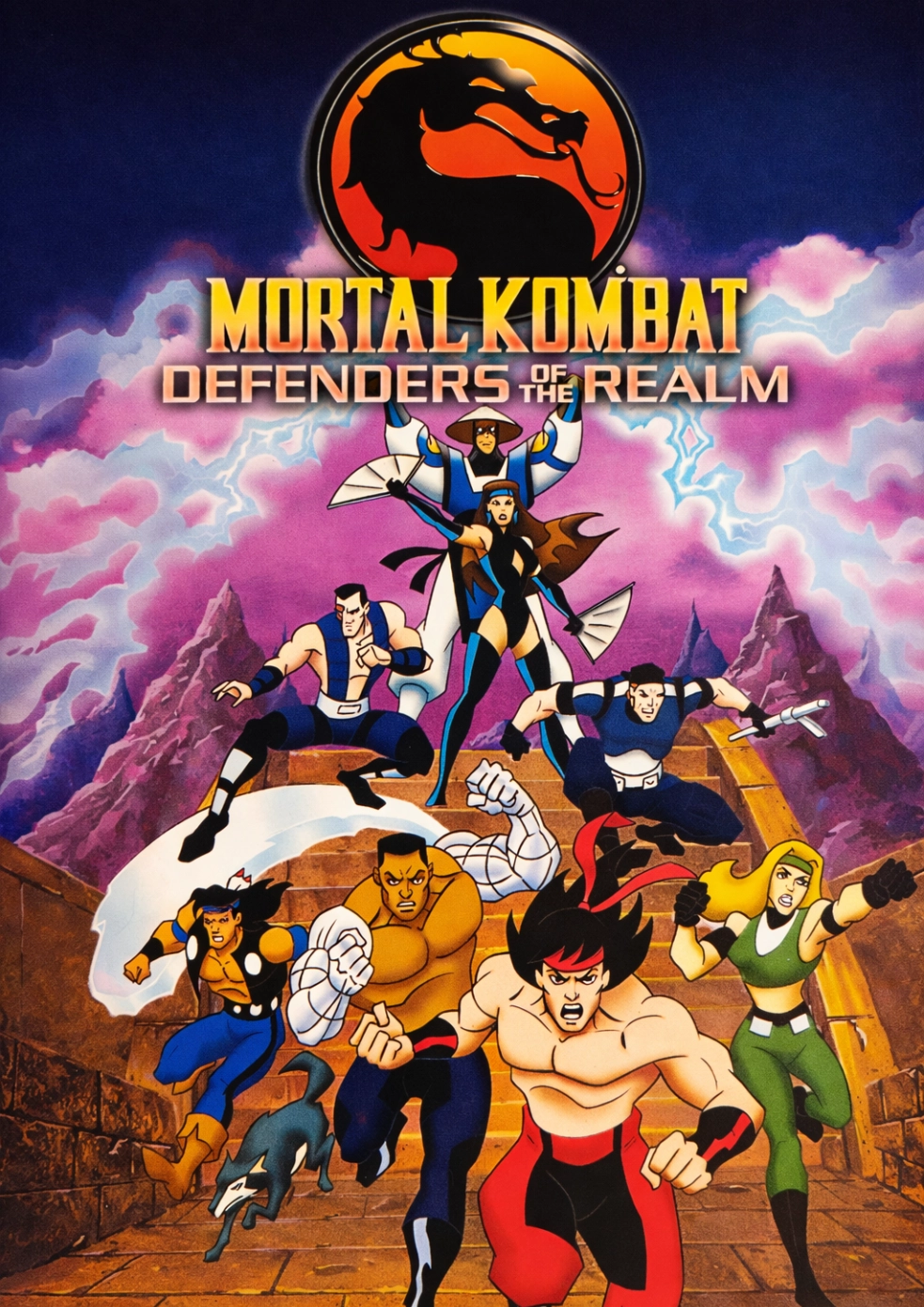 MKDotR Cover Liu Kang Jax Raiden Sub-Zero Nightwolf Stryker Sonya Kitana Keva