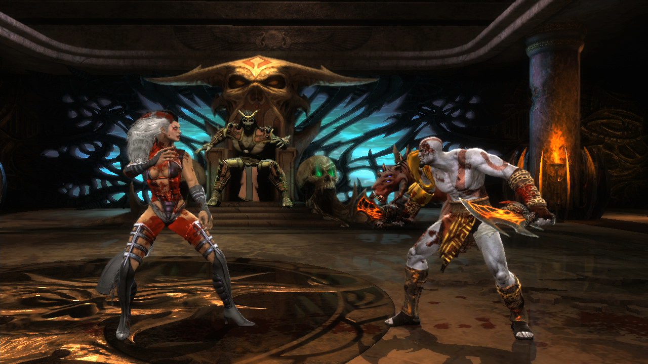 MK2011 Kratos vs Sindel