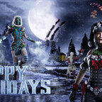 MK1KR Happy Holidays Frost Sareena