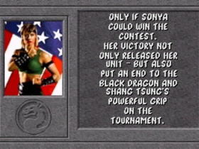 Sonya Ending 2