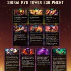 MKMObile Shirai Ryu Tower Equipment