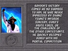 Rayden Ending 1