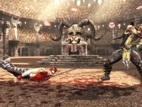 Screenshot005 (Scorpion, Johnny Cage)