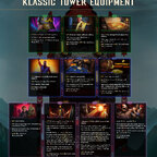 Klassic Tower Equipment