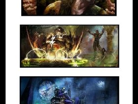 MKvsDC Konzept 003 Kano Baraka Shang Tsung Joker